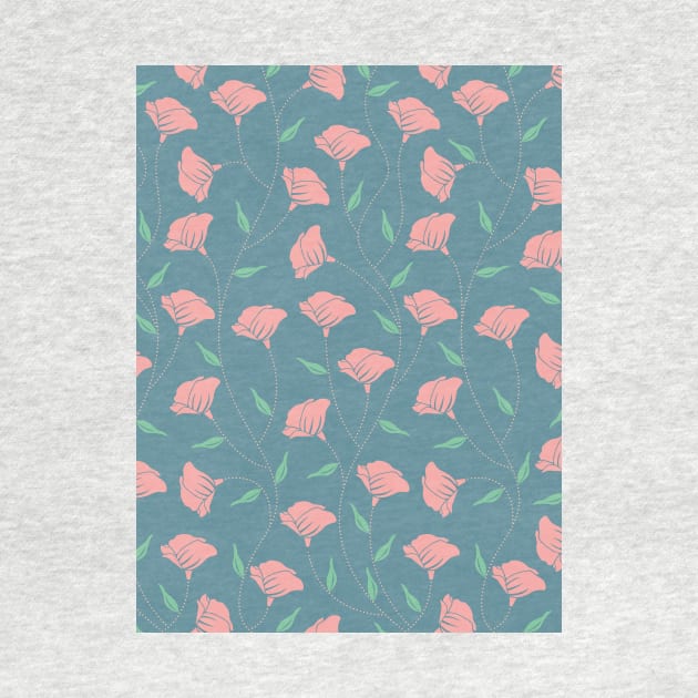 Poppy Floral Pattern by Genesis